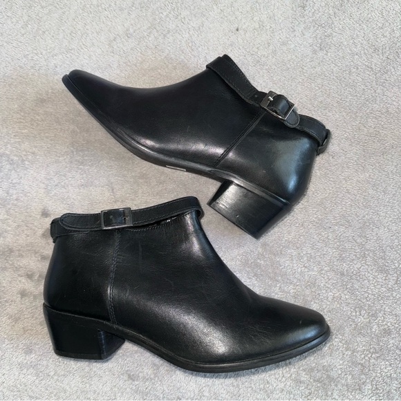 Dune London new leather ankle boots with a small heel - Picture 4 of 5